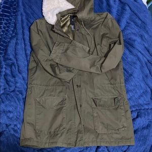 Forever 21 Olive Parka